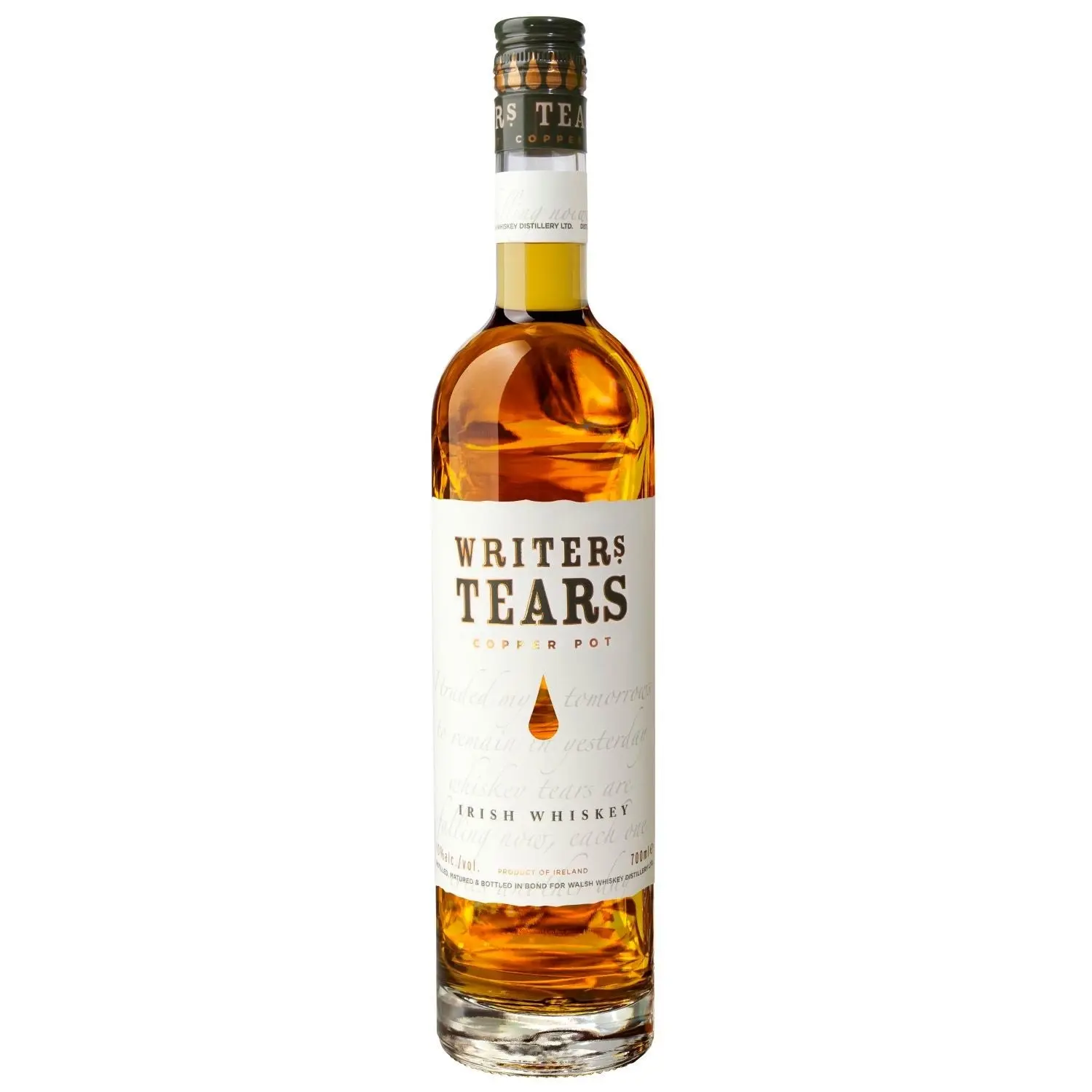 Writers Tears Copper Pot Irish Whiskey 700ml - Alcohol