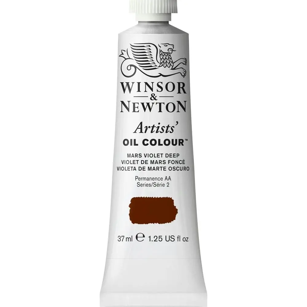 Winsor & Newton Artists Oil Colour 37ml Art Paint Tube Mars Violet Deep Series 2 - Hobbies
