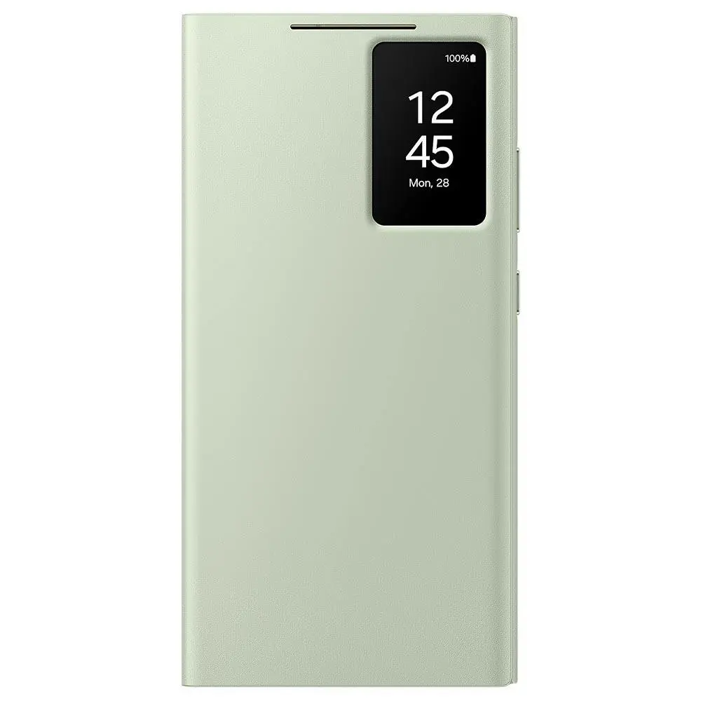 Samsung Smart View Wallet Case (Suits Galaxy S24 Ultra) - Light Green