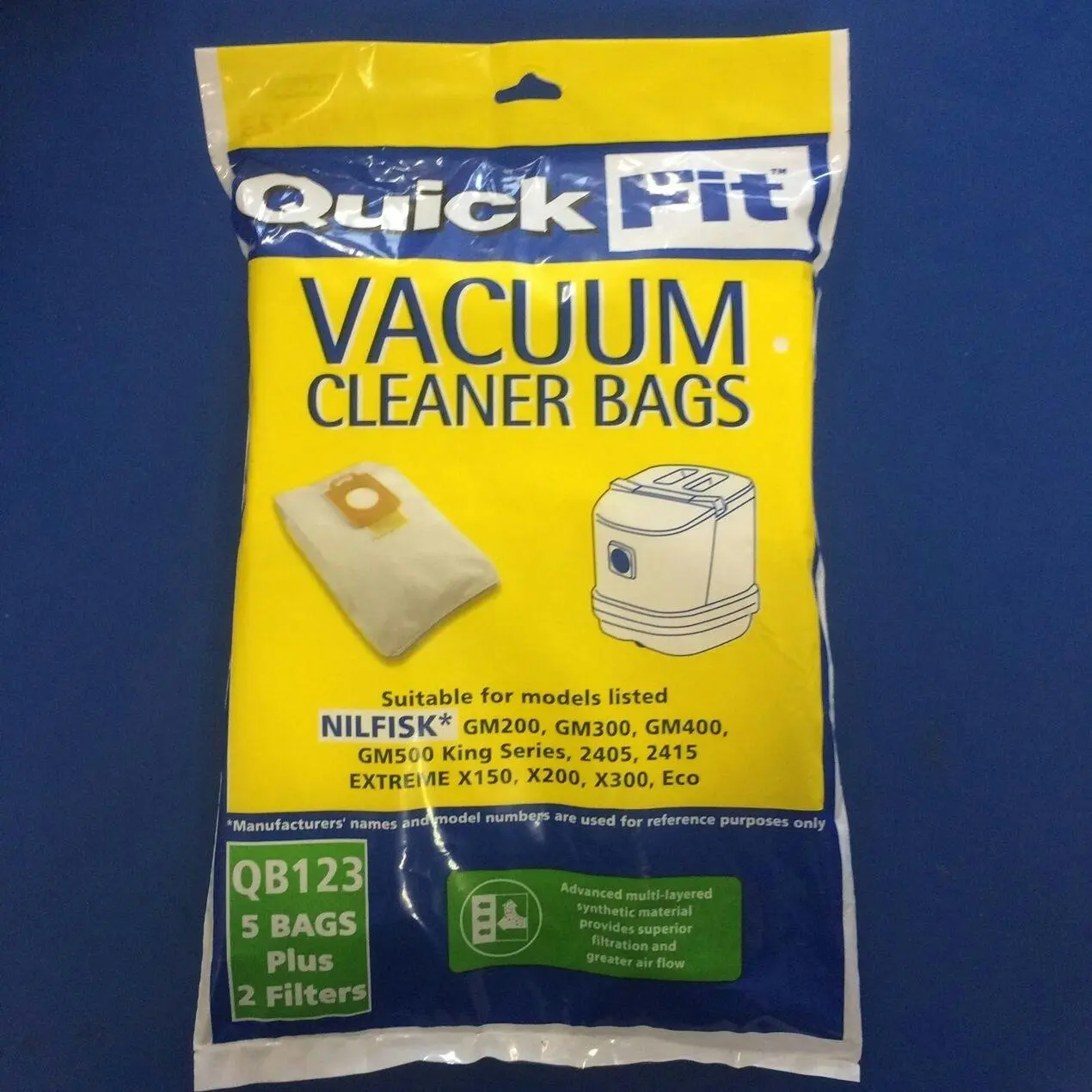 CleanUp by Unifit CU 123 Replacement Vacuum Bags (5 Pack) - Home & Garden