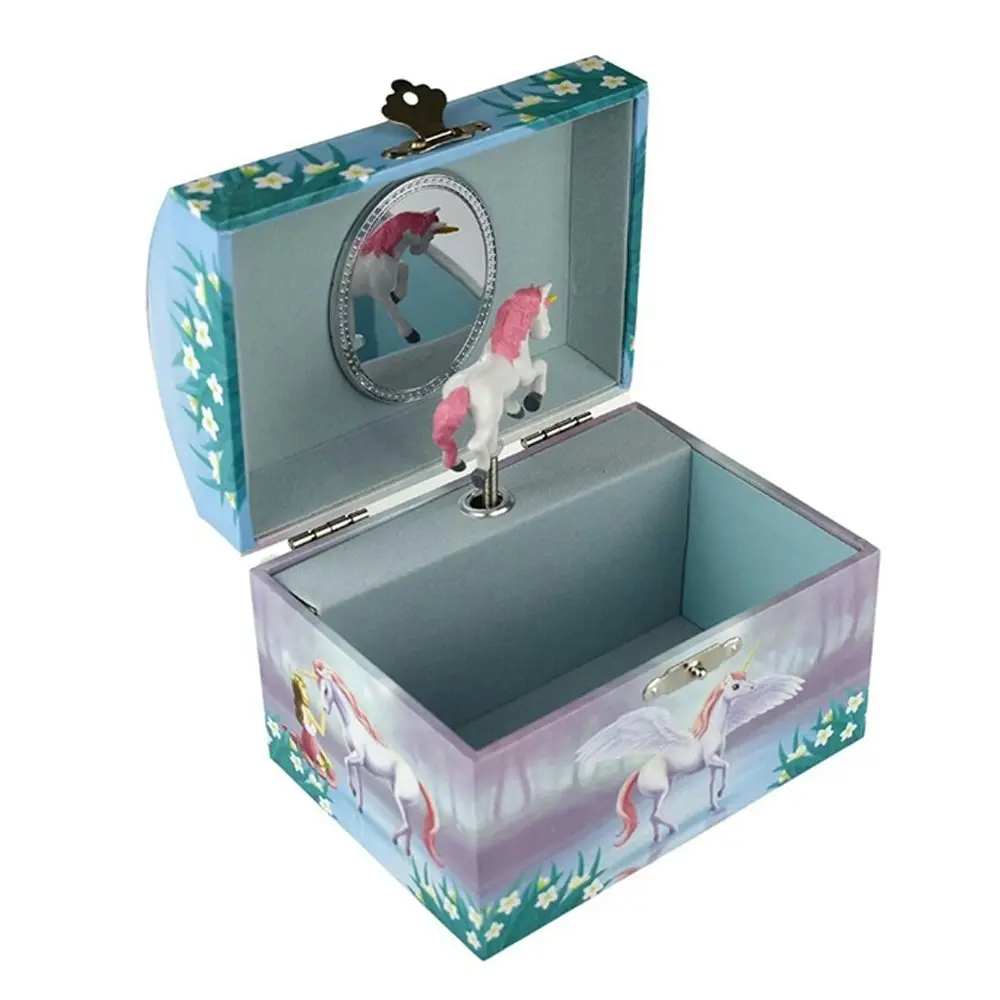 Kaper Kidz 13cm Sugar Plum Unicorn Music Jewellery Dome/Box Organiser 3y+ - Toys & Games