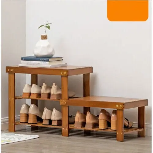 Bamboo Shoe Rack and storage - Home & Garden