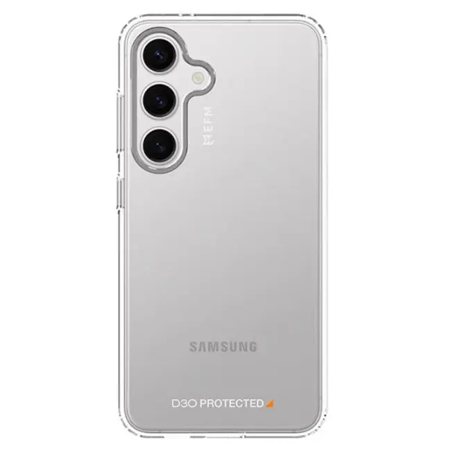 EFM Volta Case Armour with D3O BIO Case (Suits Galaxy S24) - Clear