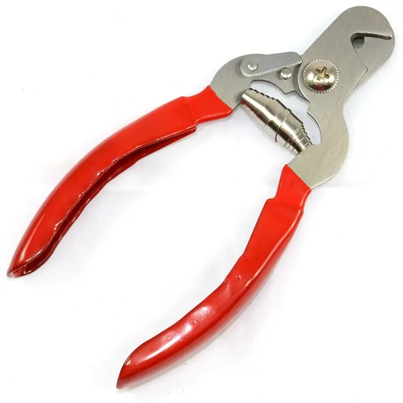 2 x Dog Cat Pet Nail Clipper Grooming Shears Scissors Ergonomic Red - Pets