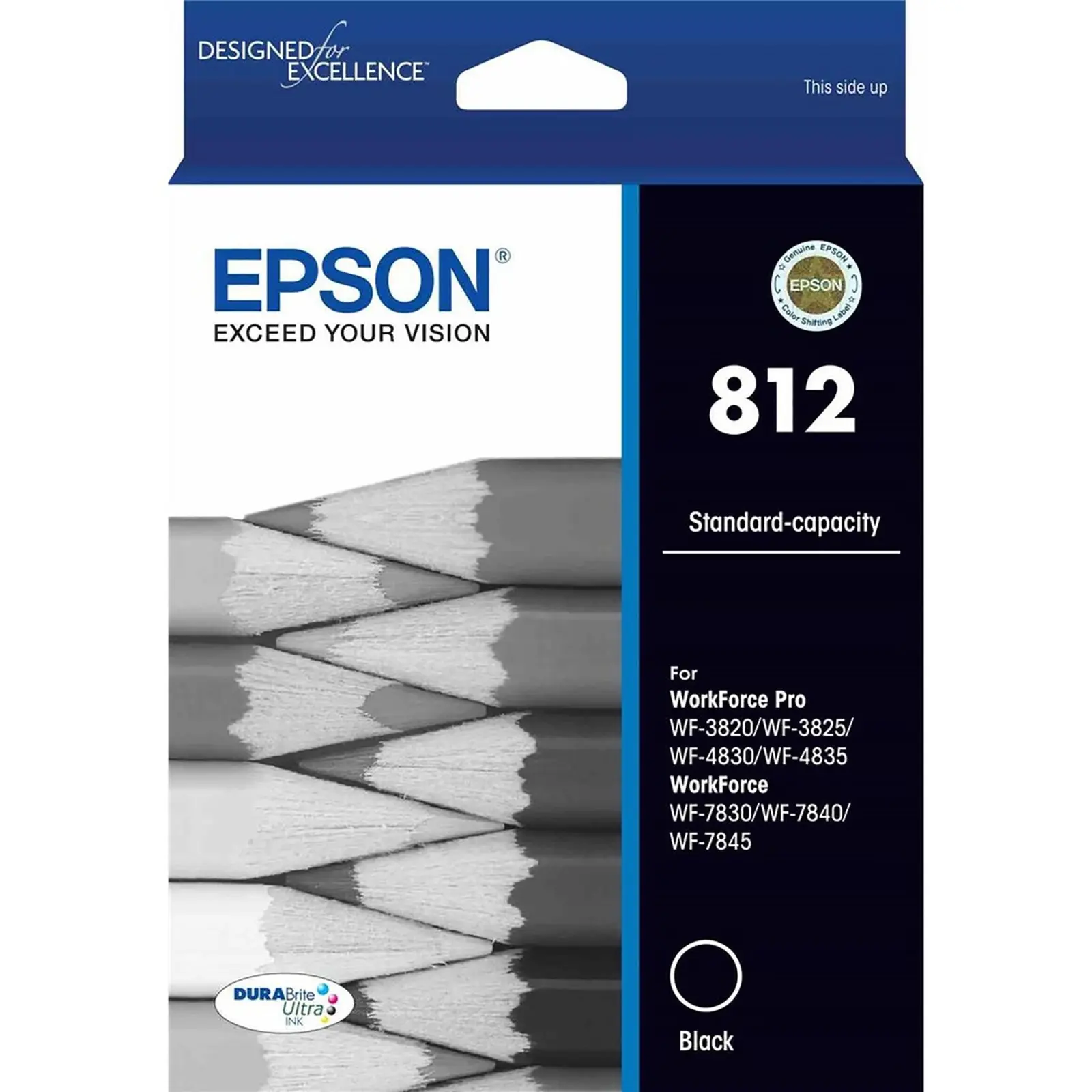 Original Epson 812 Black Ink Cartridge Toner C13T05D192 WorkForce Pro - Electronics