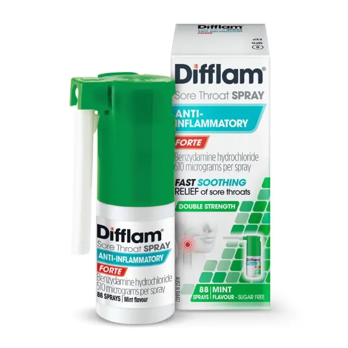 Difflam Forte Throat Spray 15mL - Health