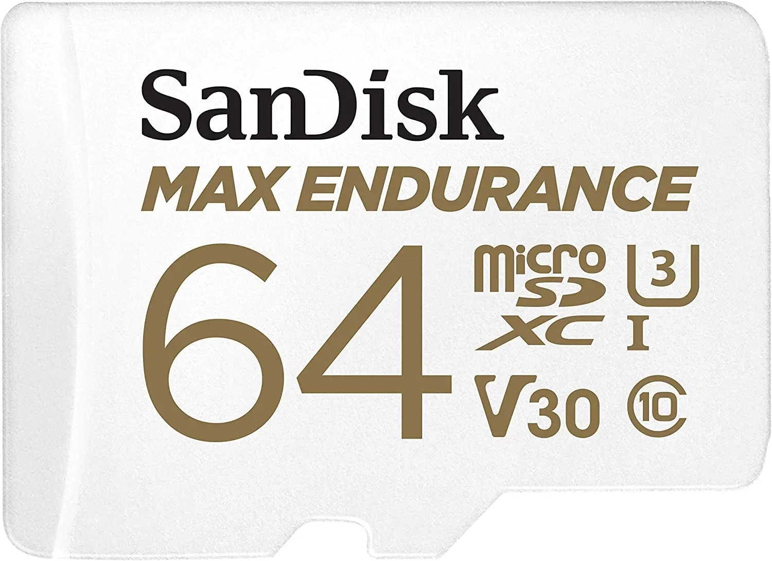 SanDisk Max Endurance MicroSDXC SQQVR 64GB 100MB/s Micro SD Card with Adapter - Electronics