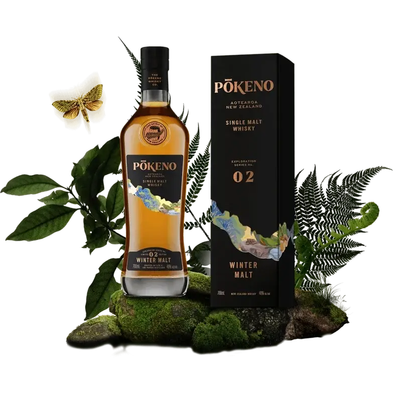 Pokeno Exploration Series No. 02 Winter Malt Single Malt New Zealand Whisky 700ml - Alcohol