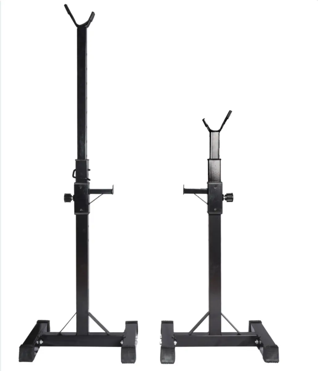 Fitness Master 2 Pack Squat Rack Stand Bench Press Weight Lifting Barbell Gym - Sports & Outdoor