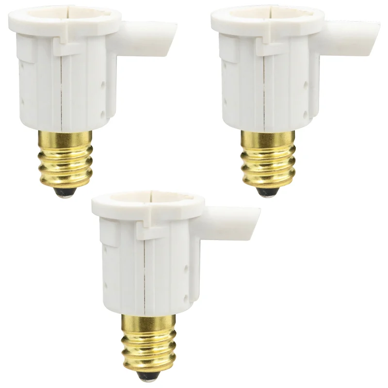 ORPCAC311 Candelabra Base Adapters, 120 V, White - PowerZone