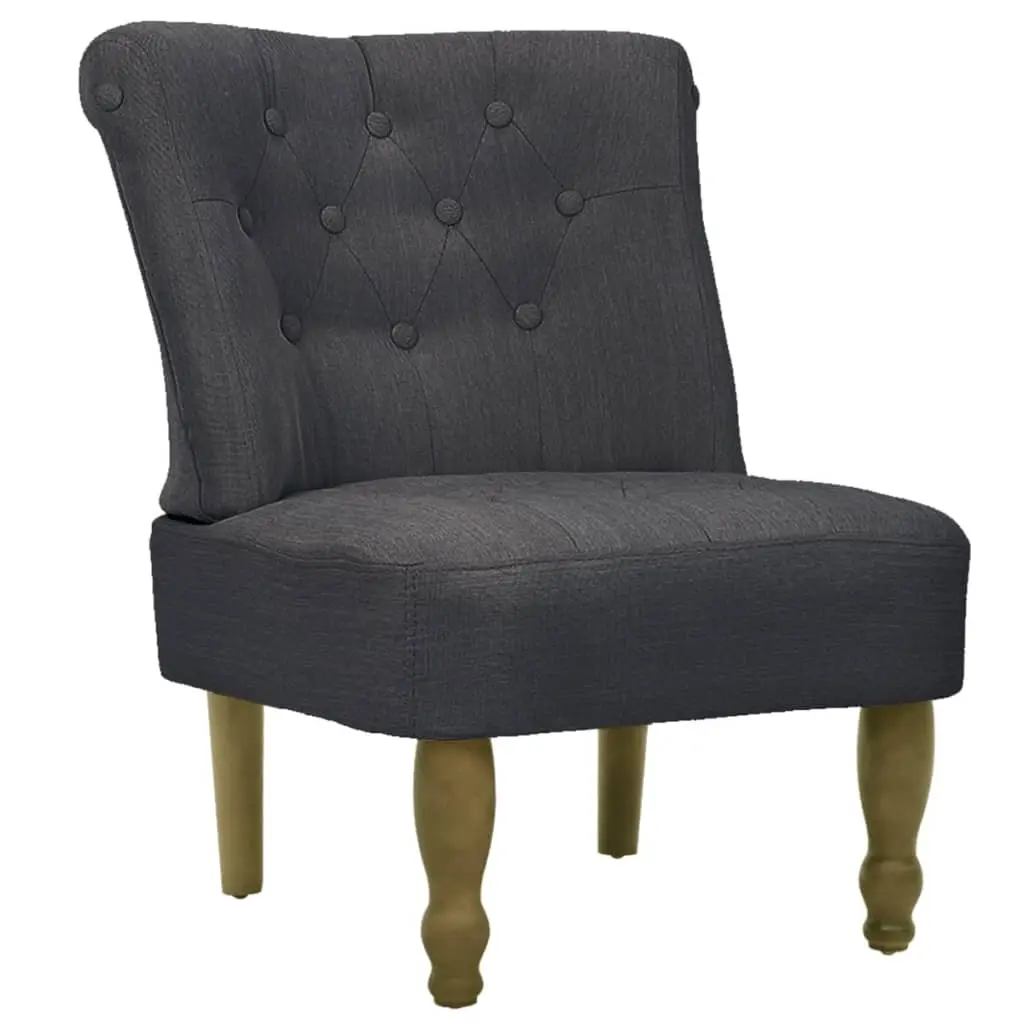 French Chair Grey Fabric 240287 - Over 40% off Living Room Furniture