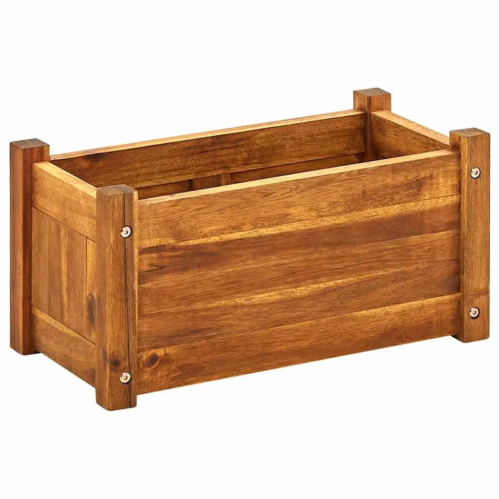 Garden Raised Bed Acacia Wood 50x25x25 cm 42565 - Home & Garden