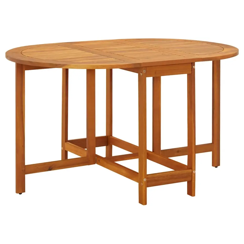 Garden Table 130x90x72 cm Solid Acacia Wood 42659 - Furniture