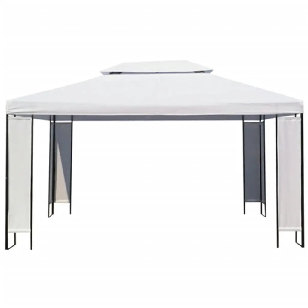 Gazebo White 3x4 m 43214 - Home & Garden