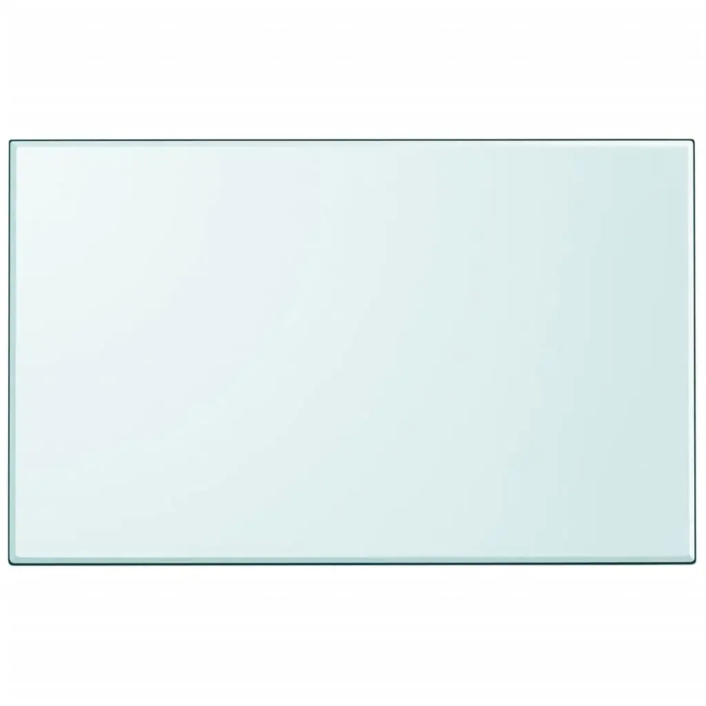 Table Top Tempered Glass Rectangular 1000x620 mm 243633 - Furniture