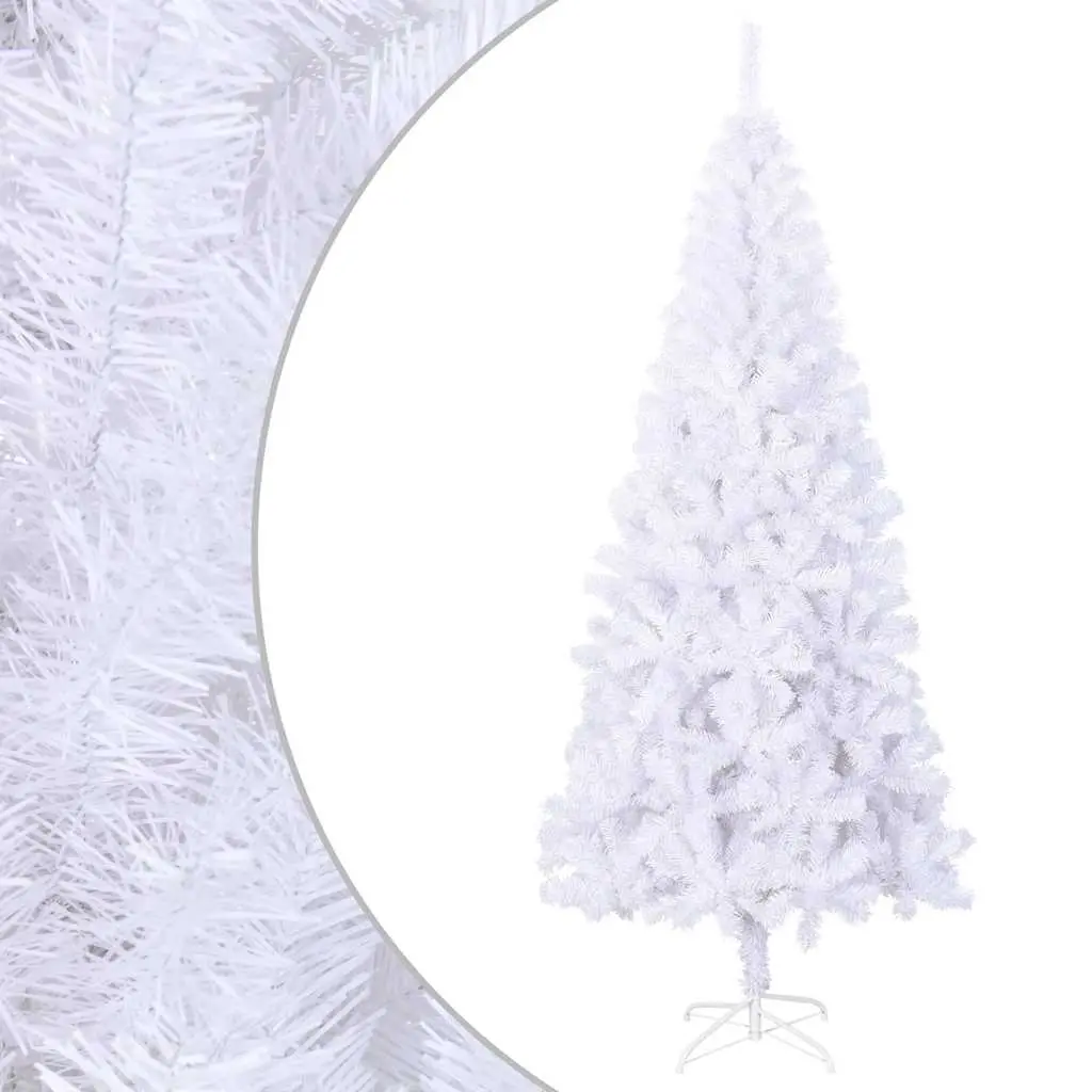 Artificial Christmas Tree L 240 cm White 244193 - Up to 60% Off Christmas Decoration Specials