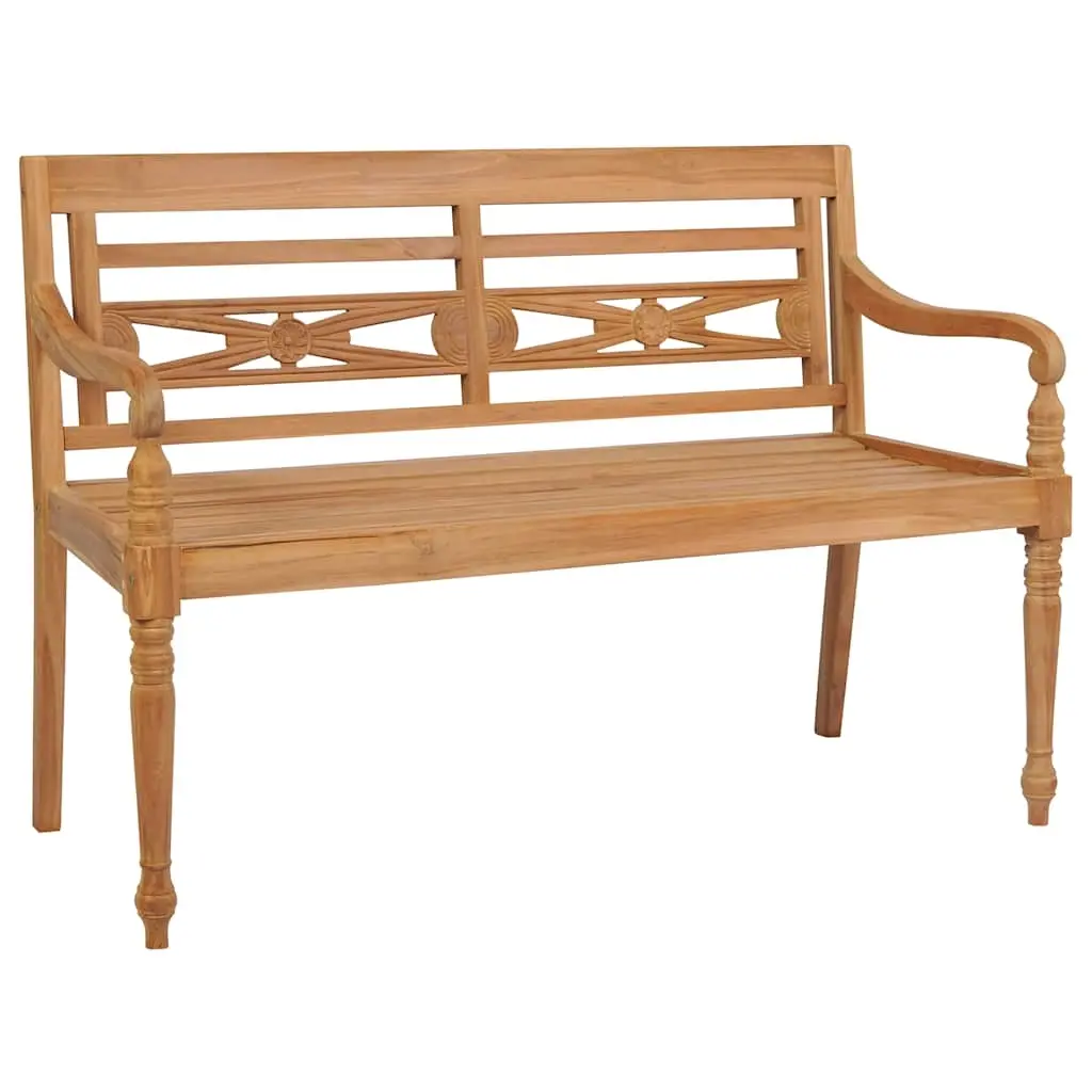Batavia Bench 120 cm Teak 43052 - Furniture