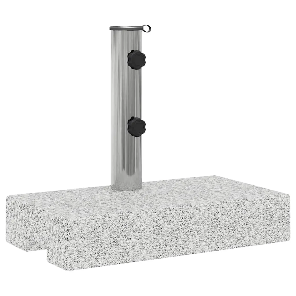 Parasol Base Granite Rectangular 25 kg 43725 - Home & Garden