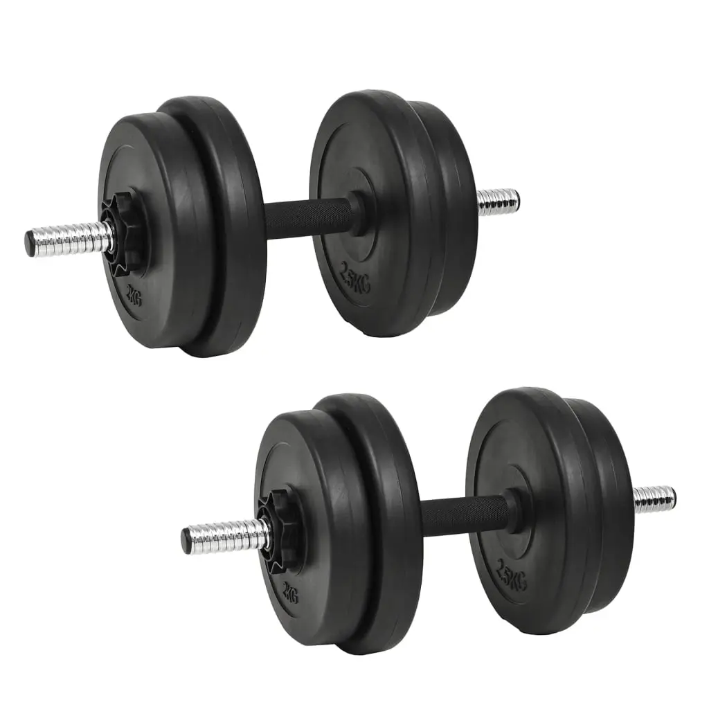 14 Piece Dumbbell Set 20 kg 91407 - Sports & Outdoor