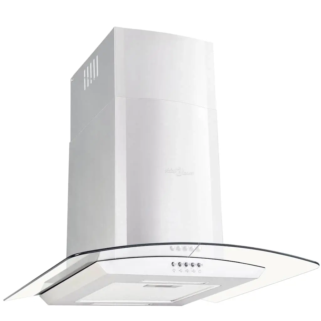 Wall Mounted Range Hood 60 cm Stainless Steel 756 m³/h LED 50667 - Home & Garden