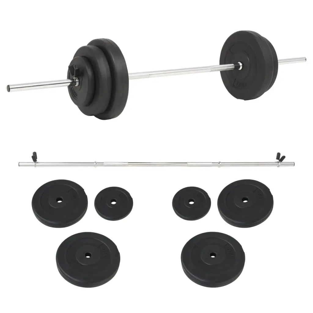 Barbell Set 30 kg 91398 - Sports & Outdoor