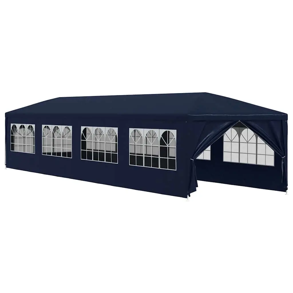 Garden Marquee 3x12 m Blue 91430 - Home & Garden