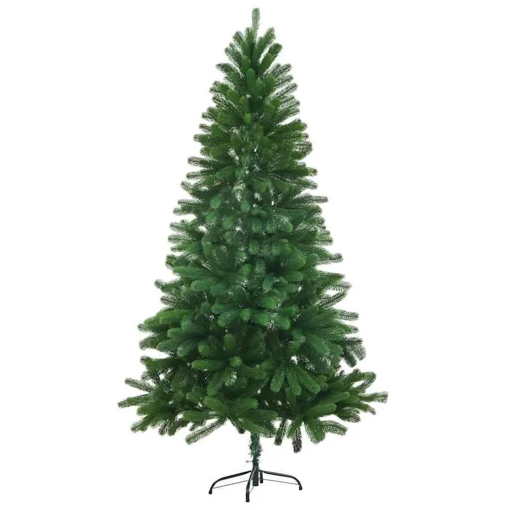 Faux Christmas Tree Lifelike Needles 150 cm Green 246398 - Home & Garden