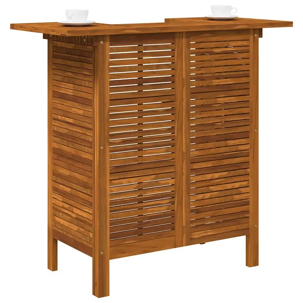Bar Table 110x50x105 cm Solid Acacia Wood 44007 - Furniture