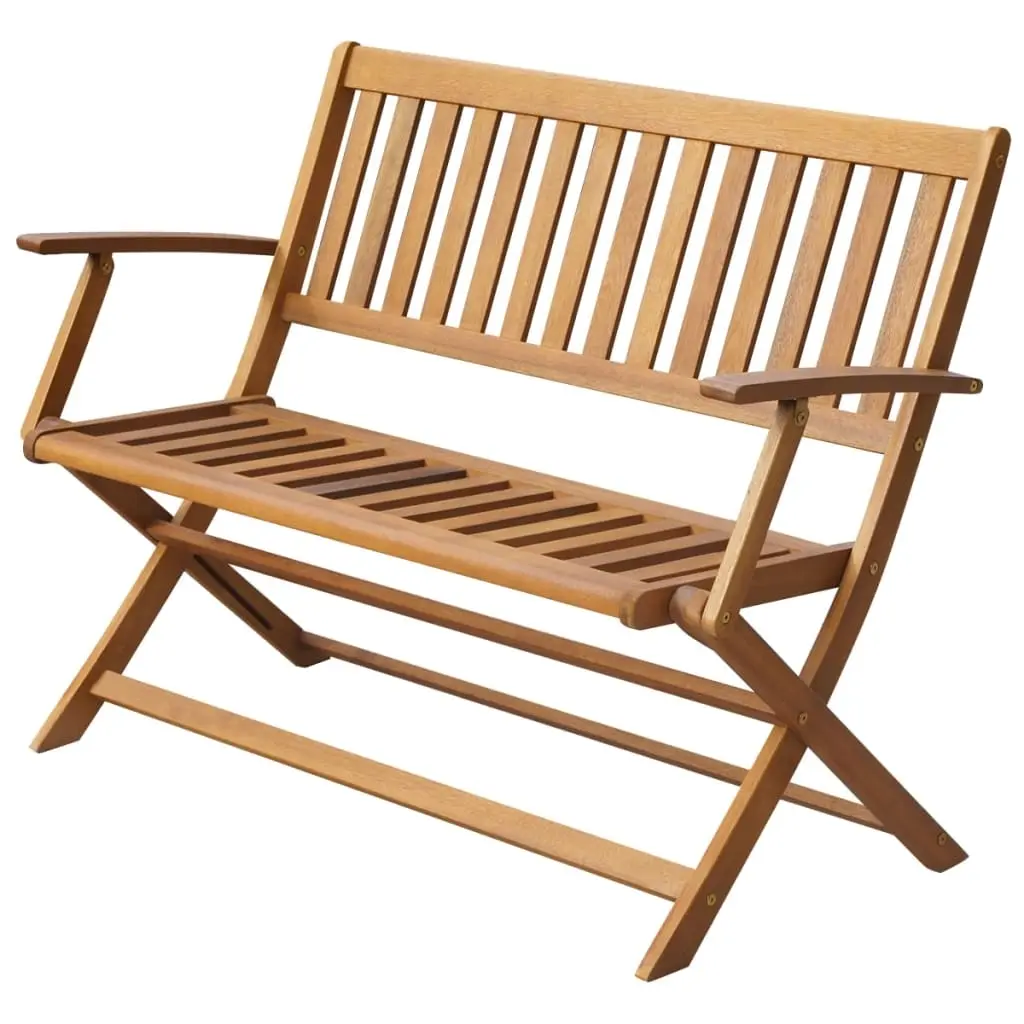 Garden Bench 120 cm Solid Acacia Wood 44132 - Furniture