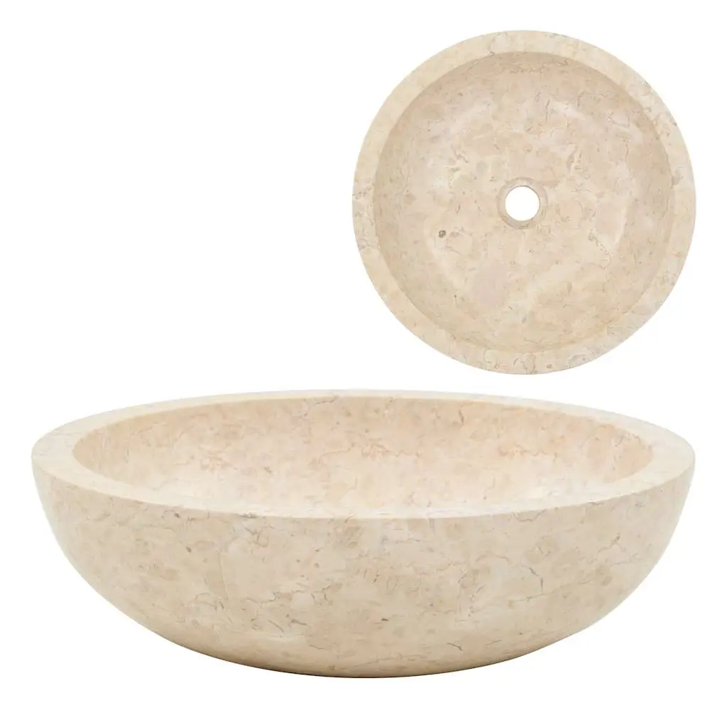 Sink 40x12 cm Marble Cream 142775 - Hardware