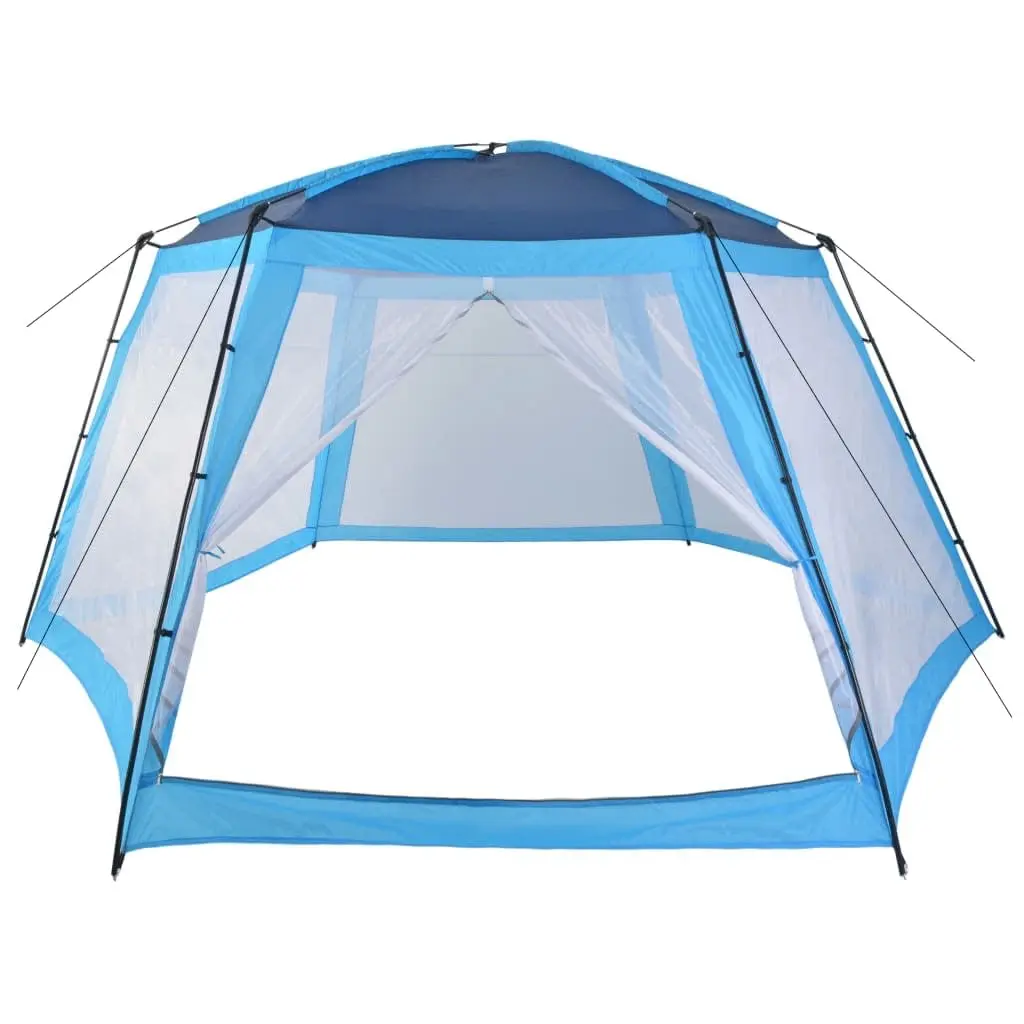 Pool Tent Fabric 590x520x250 cm Blue 91575 - Home & Garden