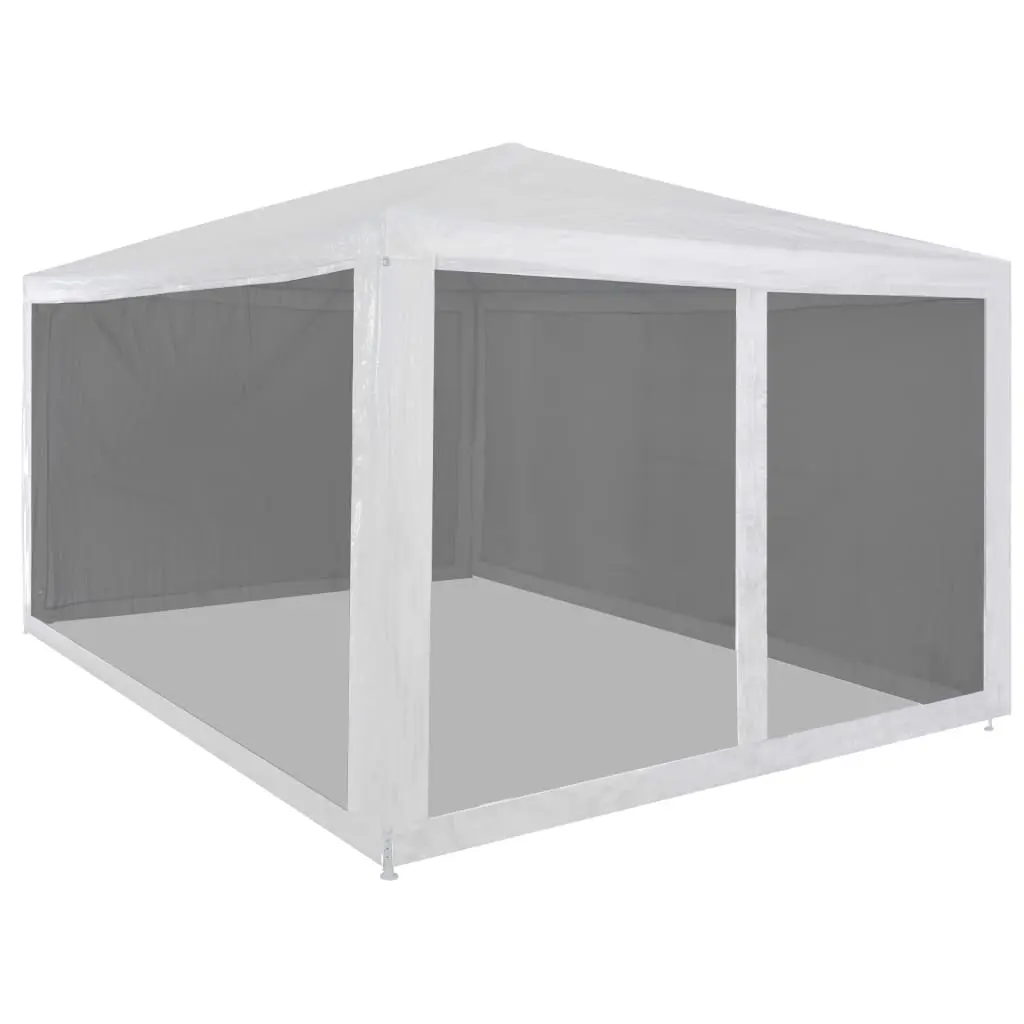 Party Tent with 4 Mesh Sidewalls 4x3 m 45109 - Home & Garden