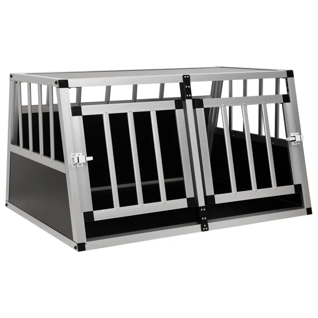Dog Cage with Double Door 89x69x50 cm 170667 - Pets