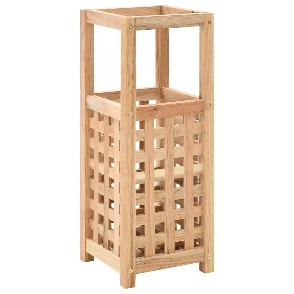 Umbrella Stand Solid Walnut Wood 18x18x50 cm 247104 - Home & Garden