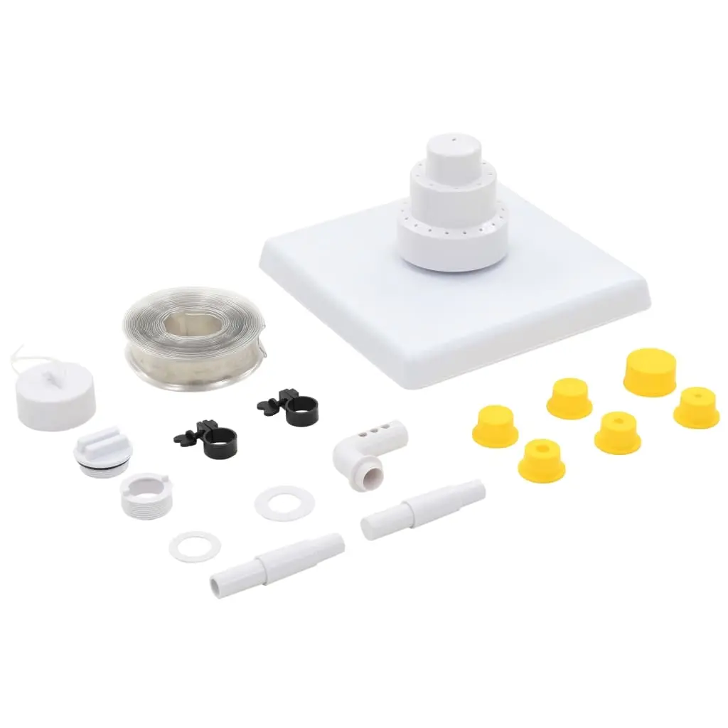 13 Piece Pool Grecian Fountain White 91743 - Home & Garden