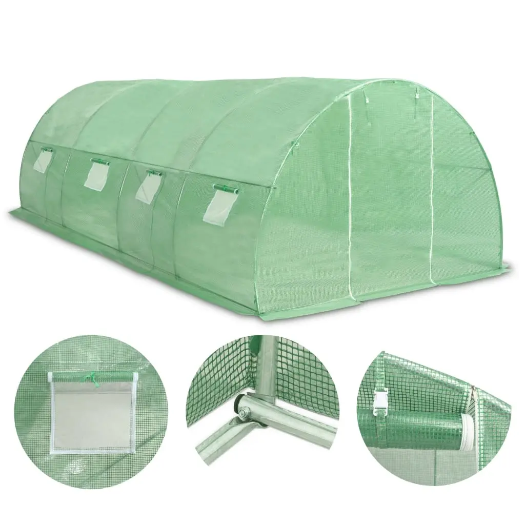 Greenhouse 18 m² 600x300x200 cm 45536 - Home & Garden