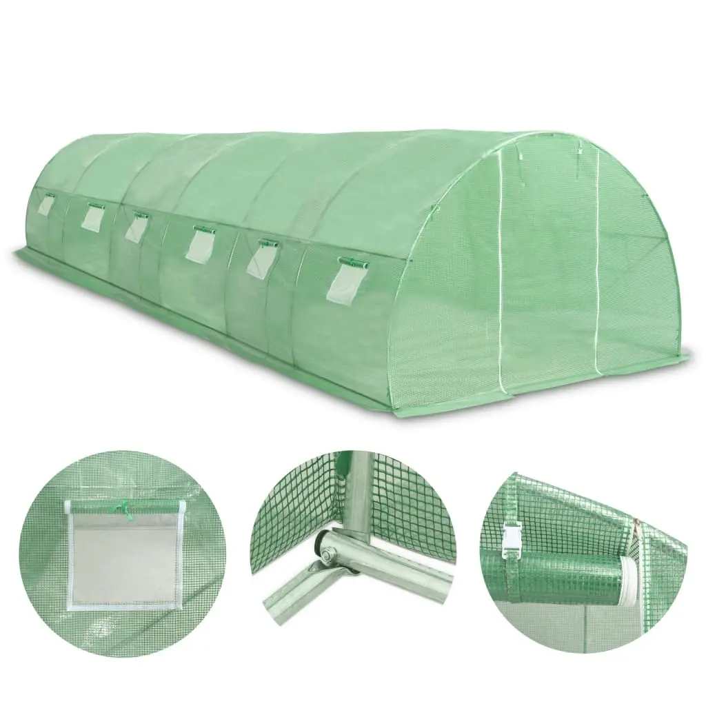 Greenhouse 27 m² 900x300x200 cm 45537 - Home & Garden