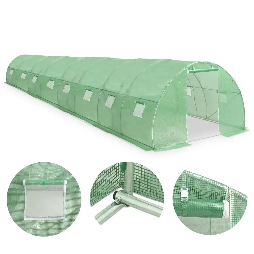 Greenhouse 36 m² 1200x300x200 cm 45538 - Home & Garden