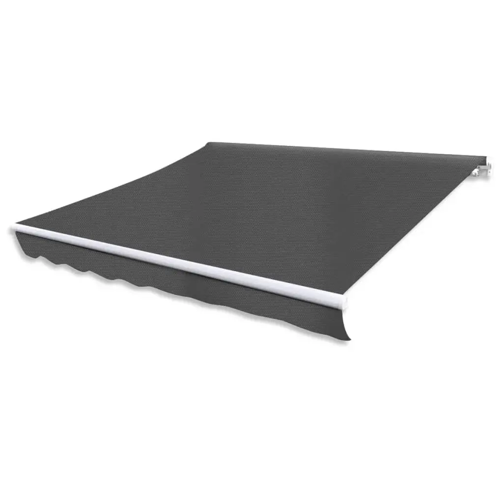 Folding Awning Manual Operated 300 cm Anthracite 275561 - Home & Garden