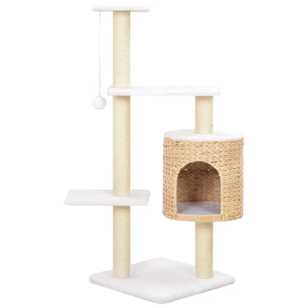 Cat Tree with Sisal Scratching Post Seagrass 170733 - Pets