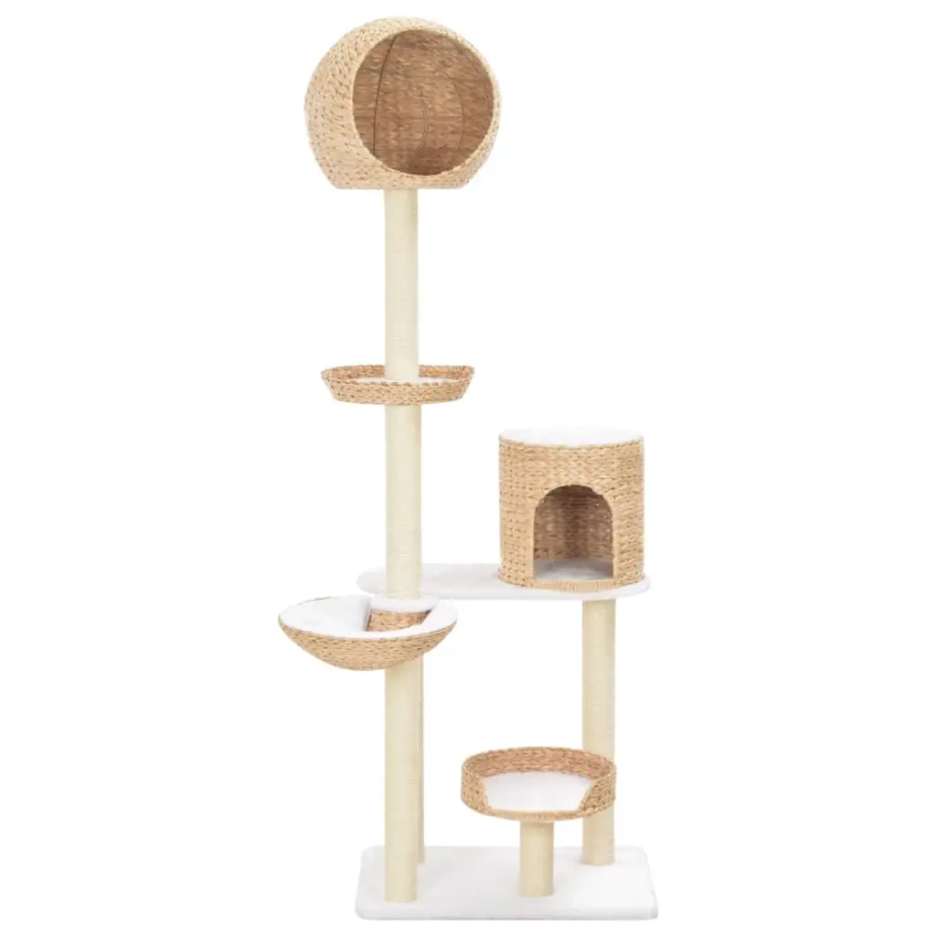 Cat Tree with Sisal Scratching Post Seagrass 170734 - Pets