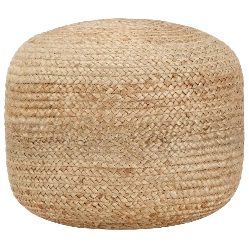 Handmade Pouffe 45x30 cm Jute 248071 - Furniture