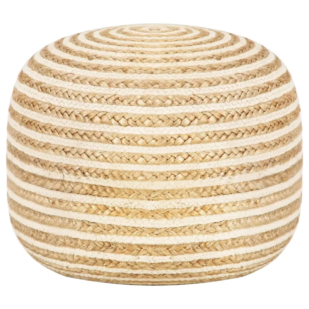 Handmade Pouffe 45x30 cm Jute 248073 - Furniture