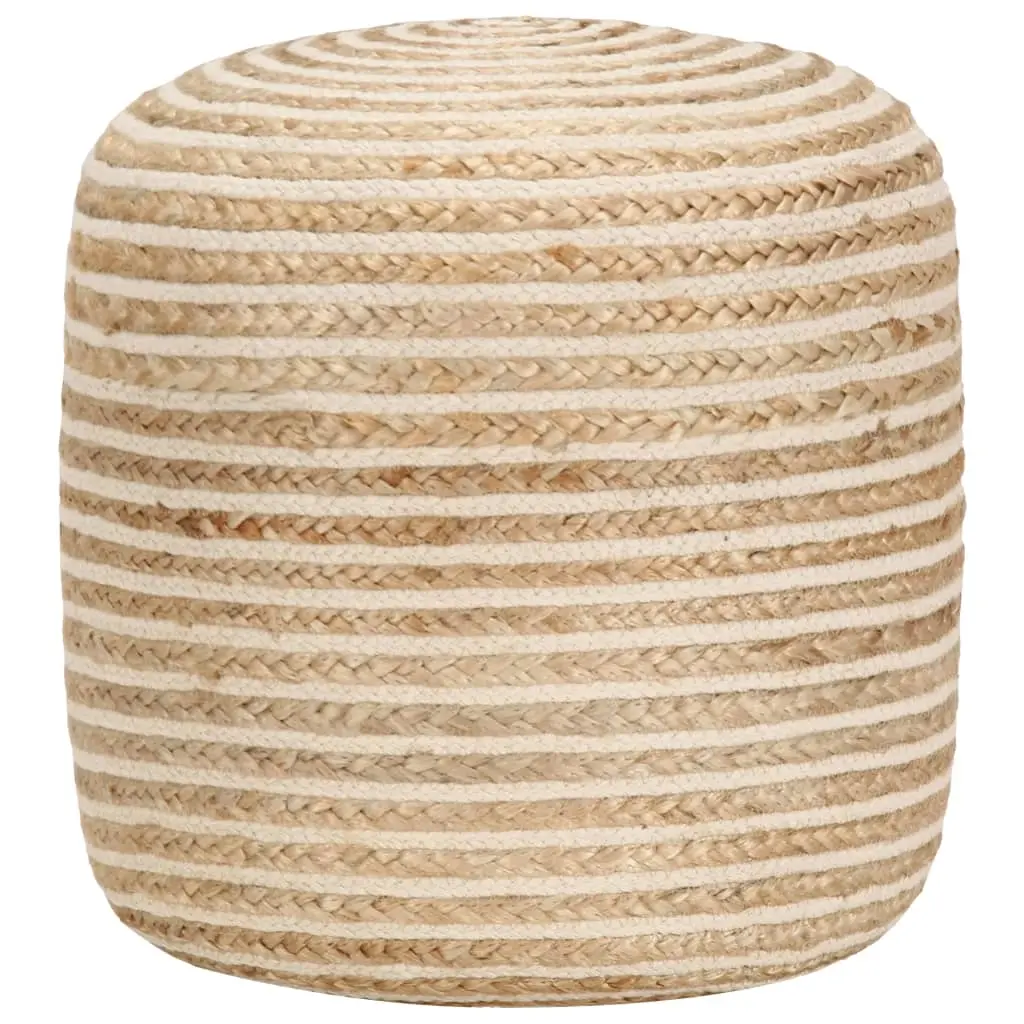 Handmade Pouffe 40x45 cm Jute 248074 - Furniture