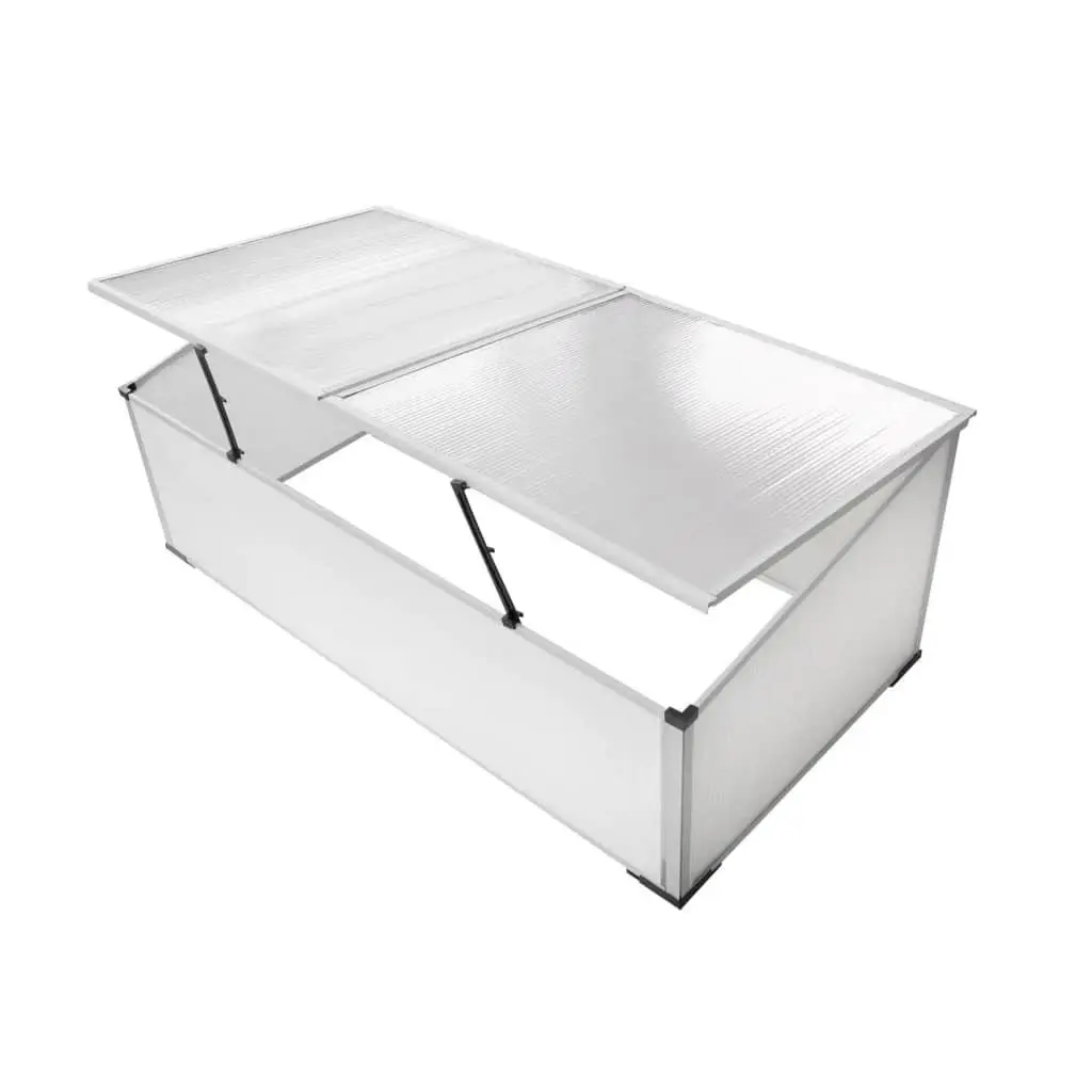 Cold Frame 2 Lids 110x41x55 cm 40213 - Home & Garden