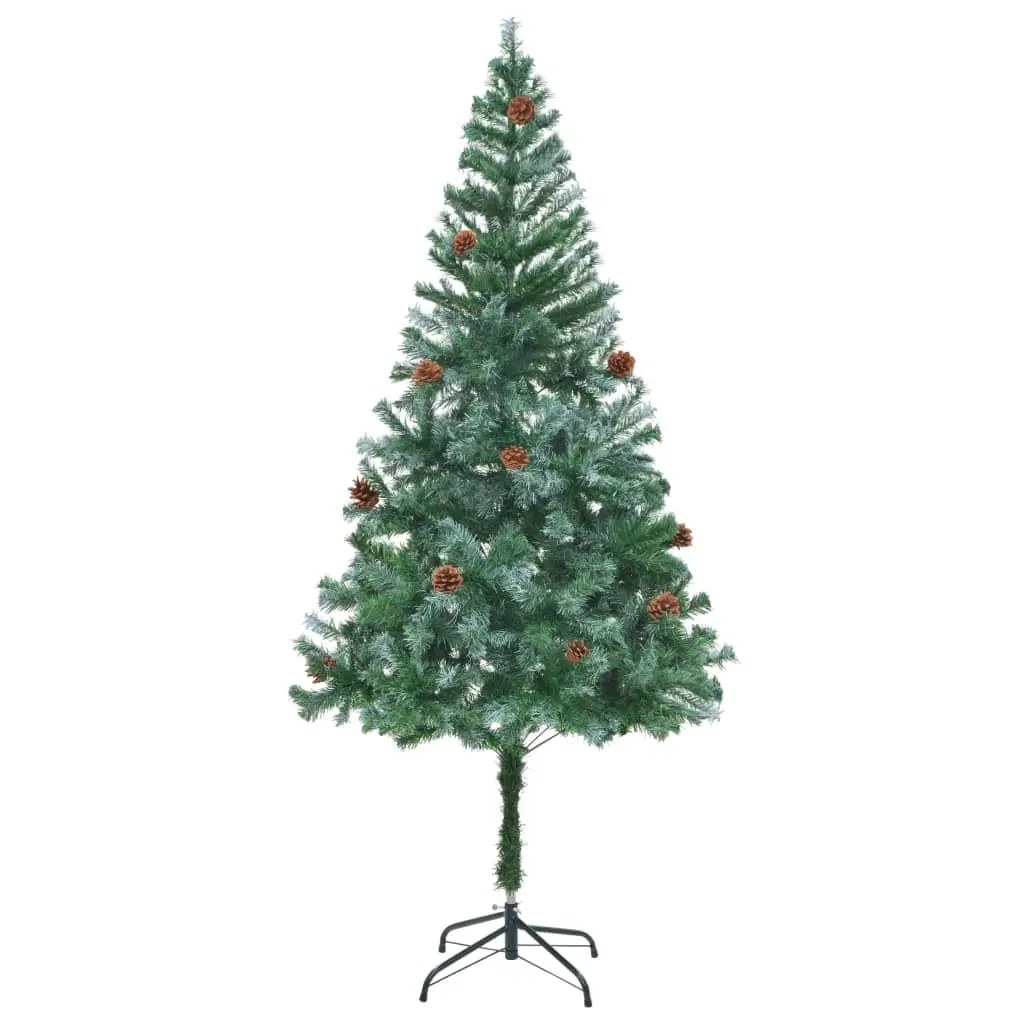 Artificial Christmas Tree with Pinecones 180 cm 60178 - Home & Garden