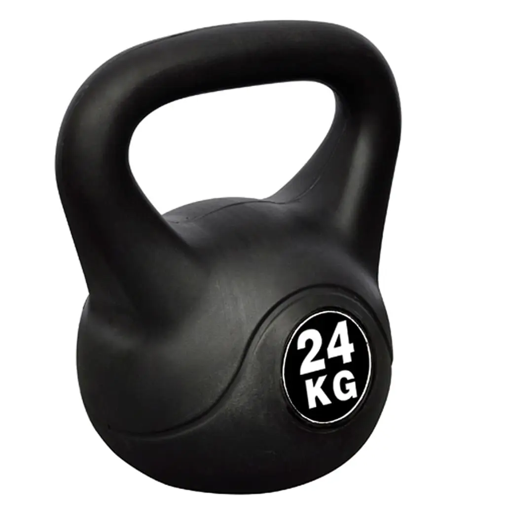 24 KG Vinyl Kettlebell 90293 - Sports & Outdoor