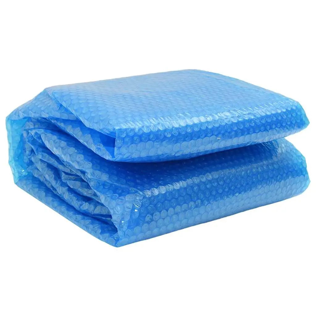 Floating Round PE Solar Pool Film 455 cm Blue 90346 - Up to 70% off Summer Sale