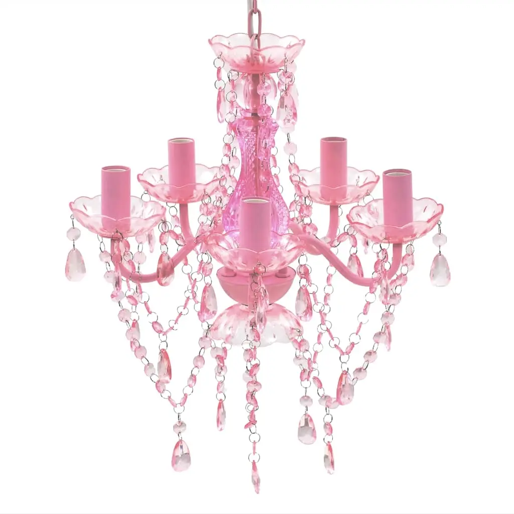 Crystal Light 5 Bulbs Pink 240310 - Home & Garden