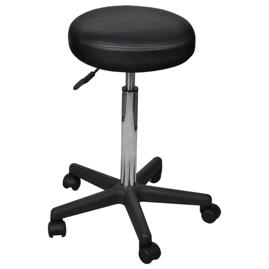 Office Stool black 240471 - Furniture